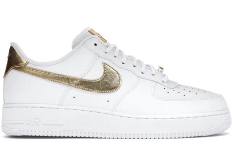 Nike Air Force 1 Low White Metallic Gold (2020) 